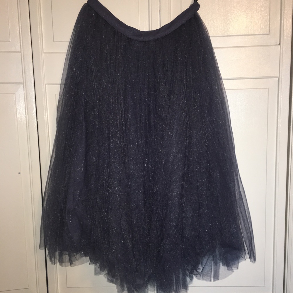Little Mistress Tulle Midi Prom Skirt